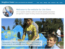 Tablet Screenshot of neighborpower.org